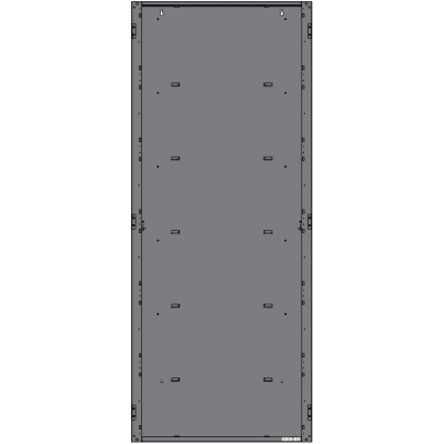 Caja Trasera para Gabinete de Panel de Alarma Contra Incendio / Cinco Niveles / Acero Calibre 16 / 25.41 x 58.96 x 5.50 pulgadas (64.5 | SIERRA STORE