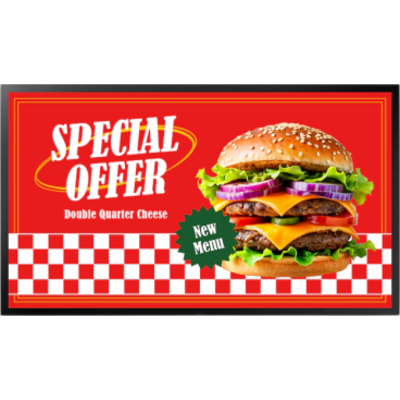 Pantalla Comercial OH55DS Samsung / 55" (139.7 cm) / VA / Resolución 1920x1080 / Brillo 3500 nits / 24/7 / HDBaseT / Tizen 6.5 / | SIERRA STORE