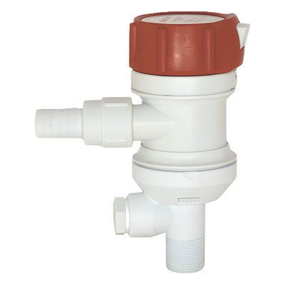 Bomba sumergible para carnada / 500 GPH (1893 LPH) / 12 VDC / Descarga 3/4" (19 mm) / 2.1 A | SIERRA STORE
