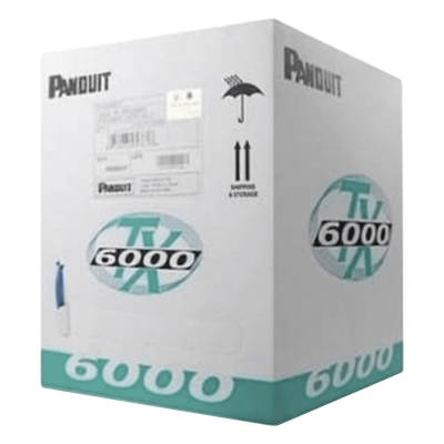 PANDUIT PUC6004GR-FE - Bobina de Cable UTP 305 m. de Cobre, TX6000™ PanNet, Reelex, Verde, Categoría 6 Mejorado (23 AWG), PVC (CM), de | SIERRA STORE