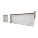 ACCESSPRO GARAGE208-SC - Puerta de Garage / 20 x 8 pies (6.1 x 2.4 m) / Aislada / Estilo Americano / Cuadro Corto | SIERRA STORE