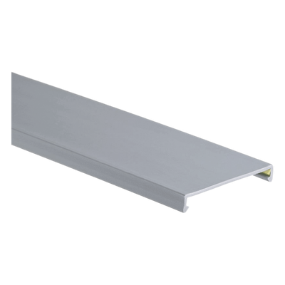 PANDUIT C2LG6 - Tapa para Canaleta Ranurada / 2.25 in Ancho / 1828.8 mm (6 ft) Largo / PVC Sin Plomo / Gris / UL94 V-0 | SIERRA STORE