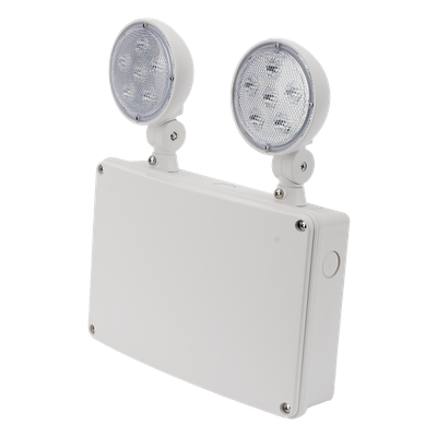 Luz de Emergencia LED / 600 lm / 3W / Montaje Universal / 120-277 VAC / Batería 6V 4.5Ah | SIERRA STORE