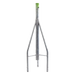 Tramo de Remate para Torre / Tubo Central 2' Cal.18 / Tubos 7/8' Cal.18 / 3 Opresores para Pararrayos / Galvanizado Electrolítico / | SIERRA STORE