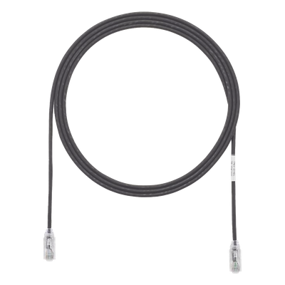 PANDUIT UTP28SP15BL - Cable de Parcheo UTP / Cat6 / 28AWG Diámetro Reducido / 4.57 m (15 ft) / Negro | SIERRA STORE