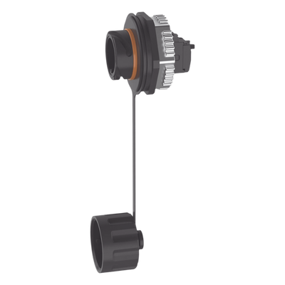 PANDUIT IAEBH6XS - Conector Jack RJ45 Industrial / Blindado Cat6A / IP67 / Tapa Protectora / 24 AWG / Sin Herramienta de Perforación | SIERRA STORE