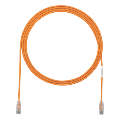 PANDUIT UTP28SP25OR - Cable de Parcheo UTP / Cat6 / 28AWG / 7.62 m (25 ft) / 250 MHz / Doble Clasificación CM/LSZH / PoE++ | SIERRA STORE