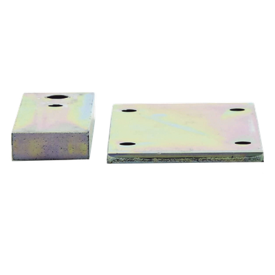 Herrajes con Placa y Montura Posterior / Alta Resistencia / Compatibilidad FAAC 400/422 / Anti-corrosión | SIERRA STORE