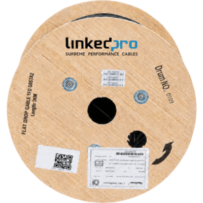 CARRETE 2 KM FIBRA OPTICA MINI FIGURA 8 G.657A2 1 HILO | SIERRA STORE