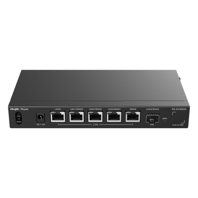 Router Balanceador SD-WAN / 5 Servicios WAN / 400 Usuarios Concurrentes / Throughput 2.5 Gbps / Puerto SFP+ 10G / 5 Puertos | SIERRA STORE
