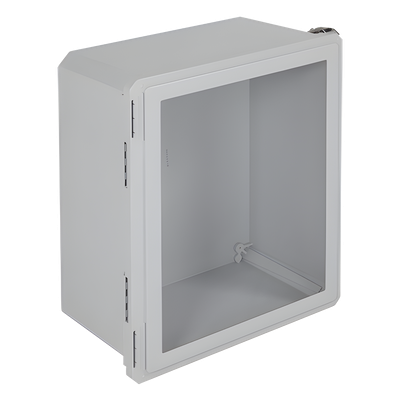 Gabinete de Fibra de Vidrio / IP66 / 554 x 461 x 263 mm / Puerta Transparente Removible / 1.82 x 1.51 x 0.86 ft | SIERRA STORE