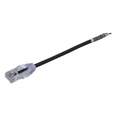 PANDUIT UTP28SP0.2MBL - Cable de Parcheo UTP / Cat6 / 28 AWG / 20 cm (7.87 ft) / Diámetro 3.8 mm / PoE IEEE 802.3bt / CM/LSZH | SIERRA STORE