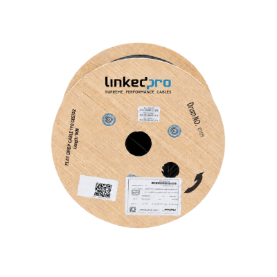 Cable Drop FTTH de Fibra Óptica / 1 Hilo Monomodo / G.657A2 / LSZH / 1 km (3280.8 ft) | SIERRA STORE
