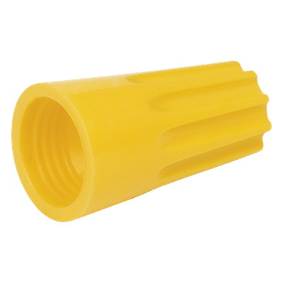 Capuchón Roscable para Cable / 10 AWG / Amarillo / 25 Piezas / 22.7 x 10.0 x 13.0 mm | SIERRA STORE