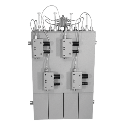 Combinador VHF / 148-174 MHz / 4 Canales / 125 W / 200 KHz Separación / Aisladores Dobles / 2.71 x 2.71 x 32.6 pulgadas | SIERRA STORE