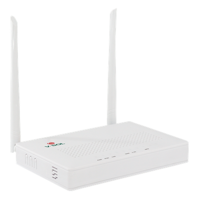 ONU Dual G/EPON / Wi-Fi 2.4 GHz / 4 Puertos LAN Gigabit / 2 Antenas 5 dBi / Gestión Remota / Consumo 10W | SIERRA STORE