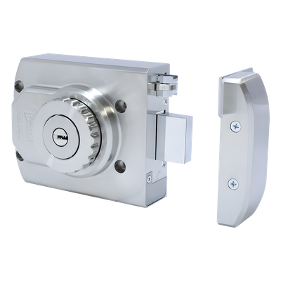 Cerradura XTR para Sobreponer Diseñada para Puertas y Rejas / Soporta Exterior | SIERRA STORE