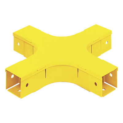 PANDUIT FFWC2X2LYL - Accesorio de Canalización / 4 Vías Horizontal / 90° / Radio de Curvatura 50.8 mm (2 pulg) / 308.9 mm (12.2 in) / | SIERRA STORE