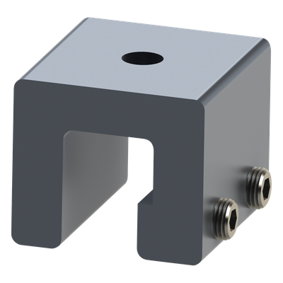 Abrazadera para lámina engargolada / Aluminio anodizado / KR18 y KR24 / Instalación vertical / Resistente a corrosión | SIERRA STORE