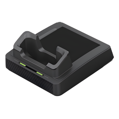 HIKVISION DS-MH1421-202(B) - Cuna de Carga para PDA / Carga Simultánea Dispositivo y Batería / Entrada AC 100-240V / Salida DC 12V 2A | SIERRA STORE