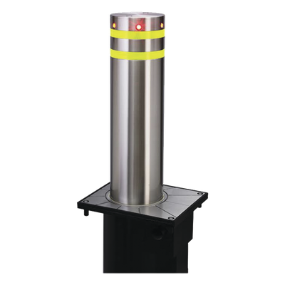 ACCESSPRO XB-220 - Bolardo Neumático / Acero Inoxidable 304 / Diámetro 220 mm / Altura 750 mm / Elevación 3-5 s / Resistencia Impacto | SIERRA STORE