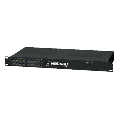 Midspan de 8 puertos, montaje en rack de 19". Ofrece alimentación PoE a los dispositivos alcanzando distancias de hasta 600m. | SIERRA STORE