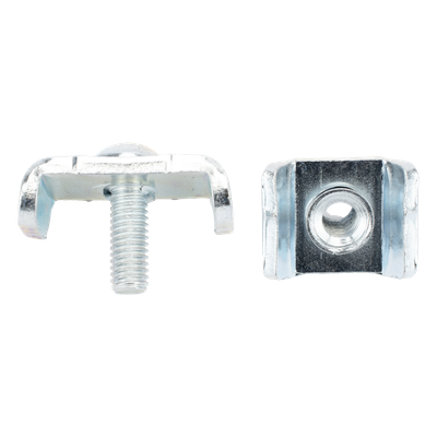 Kit de Unión para Charolas / 2 Piezas Integradas / Acabado Electrozincado / Instalación con Llave de 10 mm | SIERRA STORE