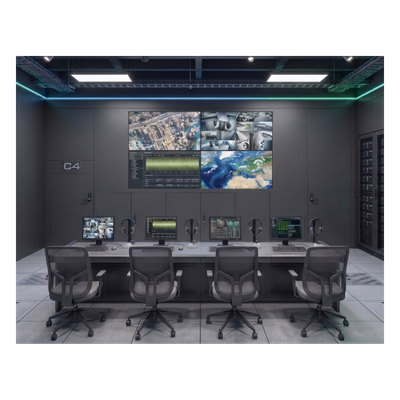 HIKVISION DS-VW2X20B55 - Kit Videowall 2x2 / 4 Pantallas 55" Full HD / Decodificador 16CH 4K / Base de Piso / | SIERRA STORE