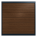 ACCESSPRO APDOOR-89B - Puerta de Garage / Línea Central / Imitación Madera Oscura / 8x9 pies (2.4x2.7 m) / Aislada / Estilo Americano | SIERRA STORE