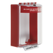 Cubierta Protectora Universal / IP56 / Policarbonato UV / Montaje Superficial / Espaciador Dual Canal / Texto Incendio Español | SIERRA STORE