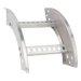 Curva Vertical Exterior / Perfil Z / Peralte 3 1/4" / Ancho 12" / Radio 8" / Aluminio | SIERRA STORE