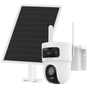 Kit Solar IP All in One Doble Lente / AOV / PT IP 4 Megapixel Lente 4 mm / Fi...