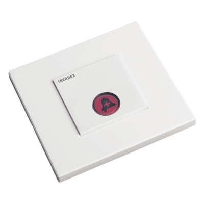 Botón de Llamada con Lector RFID / 125 KHz / RS485 / Retroiluminado / Montaje Empotrado 44x44x46 mm | SIERRA STORE