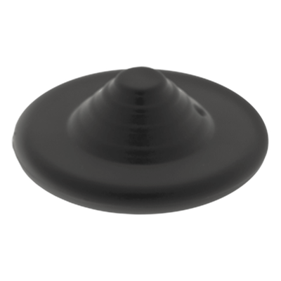 Tags para Ropa / RF 8.2 MHz / Mini UFO 48 mm / Negro / Paquete 100 pzas / Detección 90 cm / 0 a 40 °C | SIERRA STORE