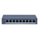 HIKVISION DS-3E1309P-EI - Switch PoE+ Monitoreable / 8 Puertos 10/100 Mbps / 1 Puerto Uplink Gigabit / Alcance Extendido 300 m (984.3 | SIERRA STORE