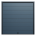 ACCESSPRO APDOOR-127L - Puerta de Garage / Estilo Americano / Aislada / 12x7 pies / Acabado Deluxe / Línea Central / Gris | SIERRA STORE