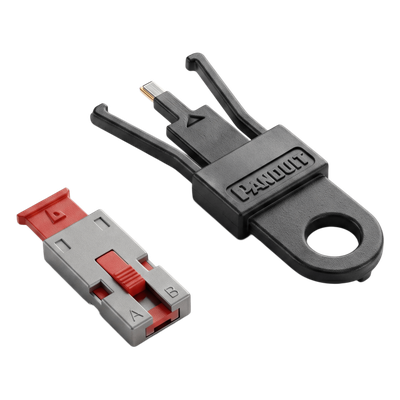PANDUIT PSL-USBA - Bloqueador de Puertos USB Tipo A / Kit de 5 Unidades / Resistencia a Manipulaciones / Rango de Temperatura -35°C a | SIERRA STORE