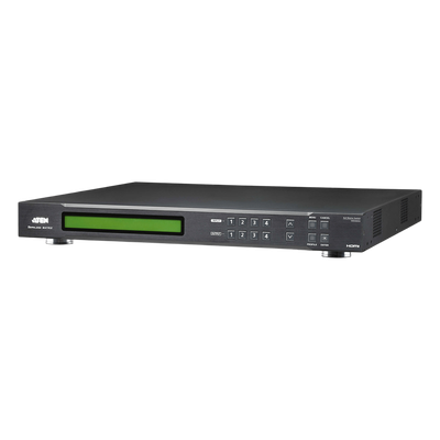 Matriz HDMI / 4x4 / Escalador Integrado / Videowall / Seamless Switch / Audio Desembedding / RS-232 / Ethernet / 1080p / 6.75 Gbps | SIERRA STORE