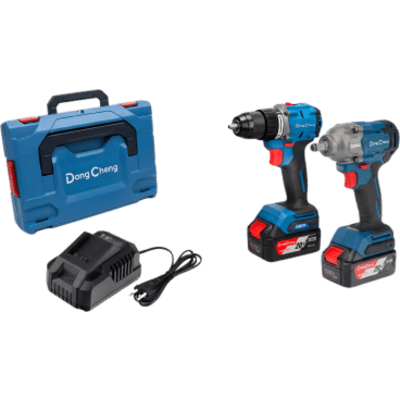 Kit de Rotomartillo y llave de impacto inalámbrica / 20V / Motor Brushless / 2 Baterías 4.0Ah Li-ion / Maletín Rígido | SIERRA STORE