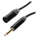 Cable de Audio XLR a Plug / 3 Polos Macho a 1/4 in Mono / Conectores Seetronic Serie M / Longitud 5 m (16.4 ft) / Triple Blindaje / | SIERRA STORE