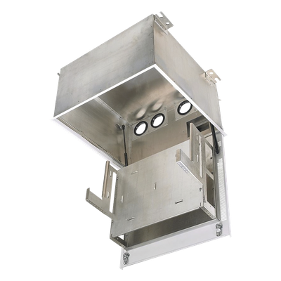 PANDUIT PZICEA - Gabinete de Techo Plenum / 2 UR Equipo Activo / 6 UR Parcheo / Acero / Blanco | SIERRA STORE