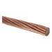 Cable Eléctrico de Cobre Desnudo Semiduro / 7 Hilos Concéntricos / Cal. 4/0 AWG (211,6 mm²) / Rollo 100 m (328 pies) | SIERRA STORE