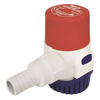 Bomba Sumergible Automática / 1100 GPH / 12 VDC / Descarga 2 m (6.6 ft) / Conexiones 25 mm y 28 mm / 3.7 A | SIERRA STORE