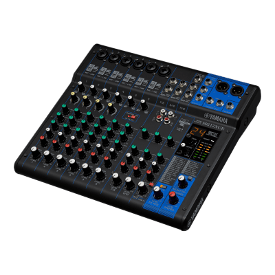 Mezcladora de Audio Analógica / 12 Canales / 6 Entradas Micrófono-Línea / 2 Entradas Estéreo / Efectos Integrados / USB / Phantom +48V | SIERRA STORE