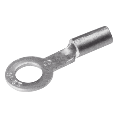 Zapata Terminal de Ojillo BURNDY para Tornillo de 1/4" (6 mm) y Calibre 12-10 AWG. | SIERRA STORE