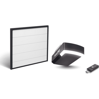ACCESSPRO KIT-DOOR-127 - Kit Puerta de Garage 12x7 Pies (3.67 x 2.13 m) / Motor DC 1/2 HP / Insulada / Activación WiFi / Hasta 50 | SIERRA STORE