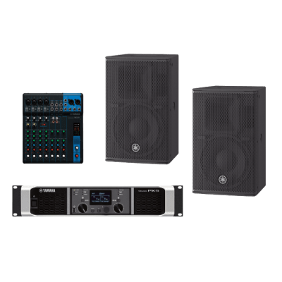 Kit de Refuerzo Sonoro / 2 Vías Bass-Reflex / 10" (0.83 ft) Woofer / 1.4" (0.12 ft) HF / 350W PGM / 55 Hz - 20 kHz / 93 dB / | SIERRA STORE