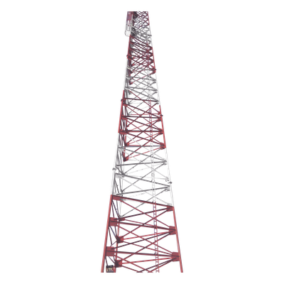 Torre Autosoportada Tubular / Uso Pesado / 45 m (147.6 ft) / Galvanizado en Inmersión / Viento 200 km/h (124.3 mph) / Base 4.5 m (14.8 | SIERRA STORE