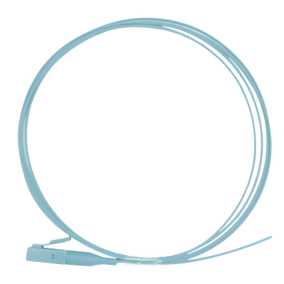 LINKEDPRO BY EPCOM LP-FOM4-LC-01 - Pigtail de Fibra Óptica / LC Simplex / OM4 50/125 µm / PVC / 1 Metro (3.28 Pies) / Aqua | SIERRA STORE