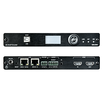 Codificador AVoIP / Entrada HDMI / 4K60 4:2:0 HDR10 / Red 1G / KVM / 999 Canales / Baja Latencia 33ms / PoE / IR RS-232 CEC / | SIERRA STORE
